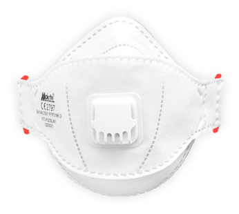 FFP3 NR Respirator with Valve, Makrite, FIT-P3DSLAV