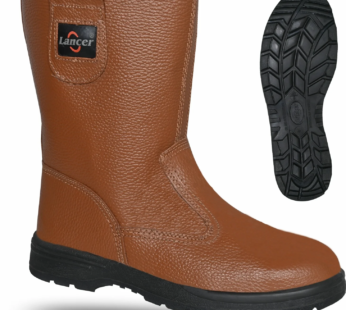 Rigger, Welding Boots Black, Lancer TP-213 S1P TAN Model Y Tan