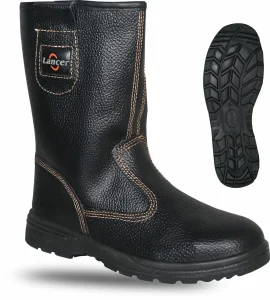 Rigger, Welding Boots Black, Lancer TP-213 S1P BLK Model Y Black