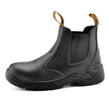 Slipon Shoes, High Ankle, Safetoe, Best Slipon M-8025)