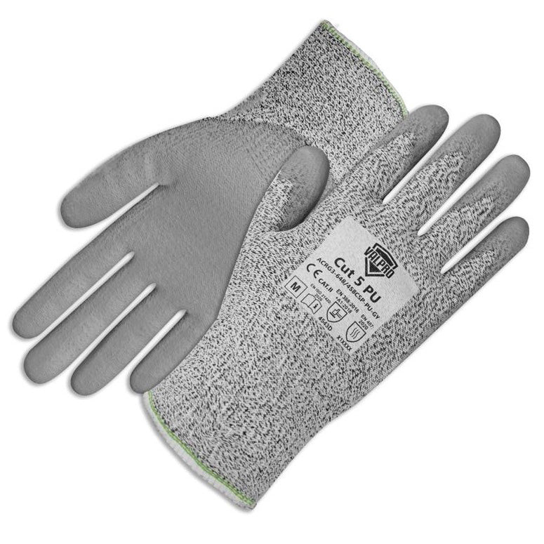Valpro Cut 5 PU, Cut 5 (ISO D), Palm Coated
