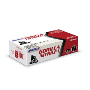 Disposable Nitrile Gloves, Blue, Gorilla Nitrile I