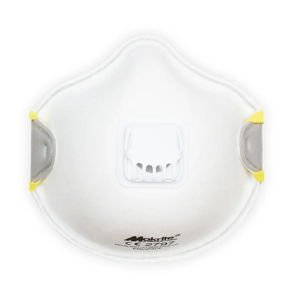 FFP3 NR Respirator with Valve, Makrite, ENVI-P3VF