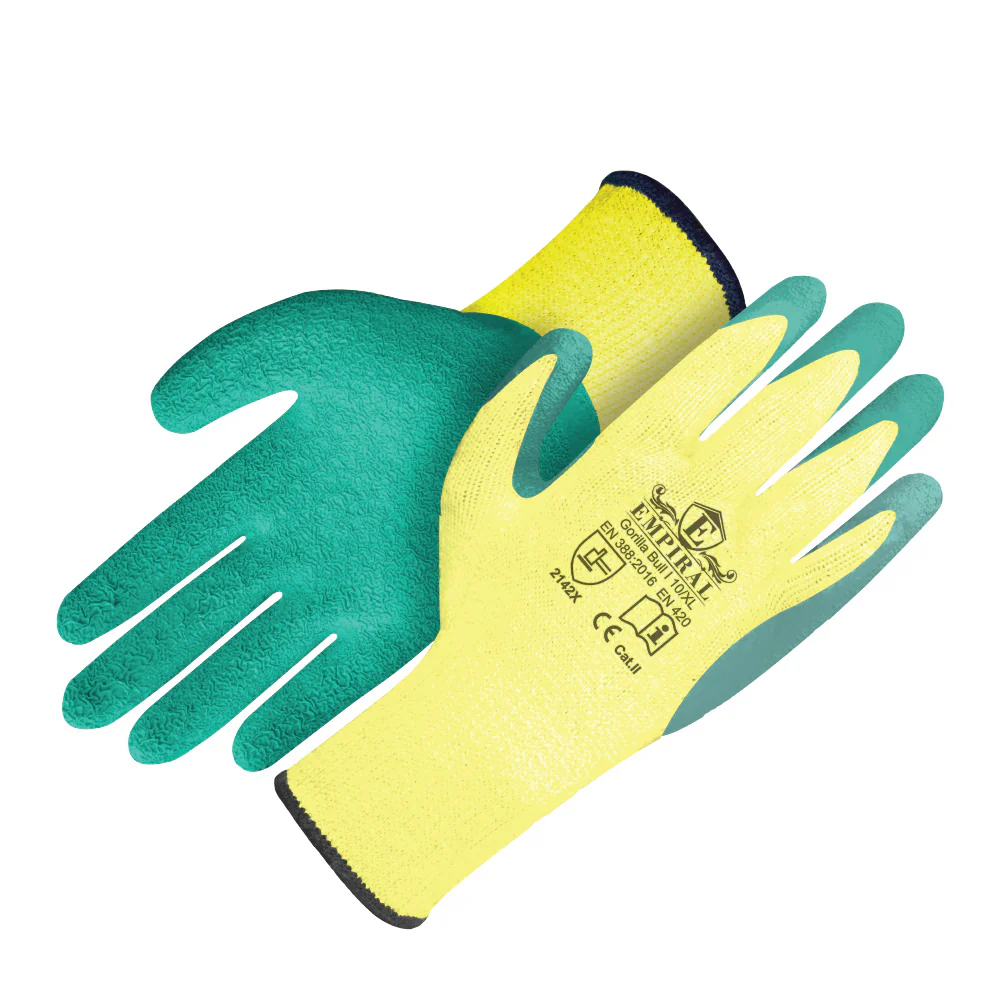 Latex Coated Gloves, Gorilla Bull I (Economy)