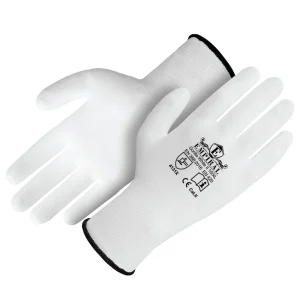 PU Coated Gloves, Gorilla White II