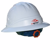 Perf Full Brim Helmet,8 Point